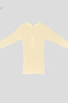 BASERANGE CHAD Long Sleeve Shirt TOCHL-RB-WI22 UNDYED